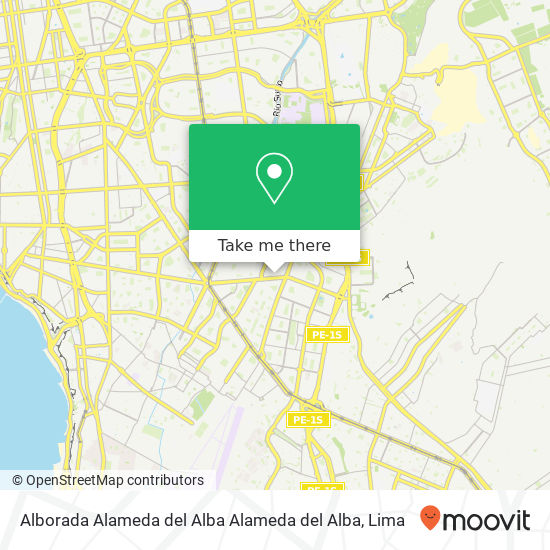 Alborada  Alameda del Alba  Alameda del Alba map