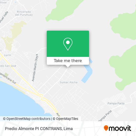 Predio Almonte   PI CONTRANS map