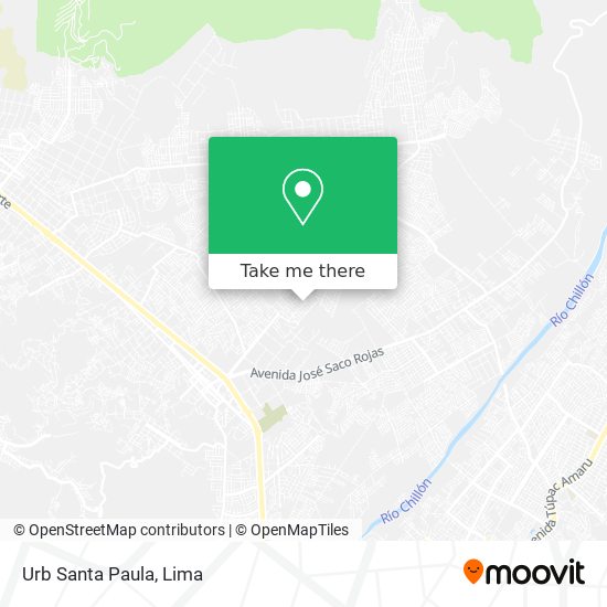 Urb  Santa Paula map