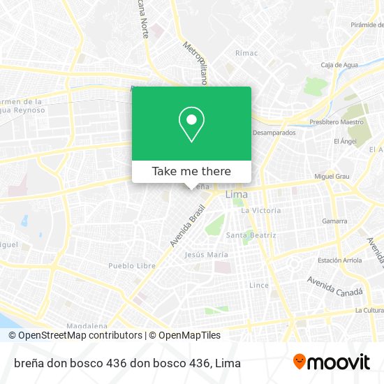 breña  don bosco 436 don bosco 436 map