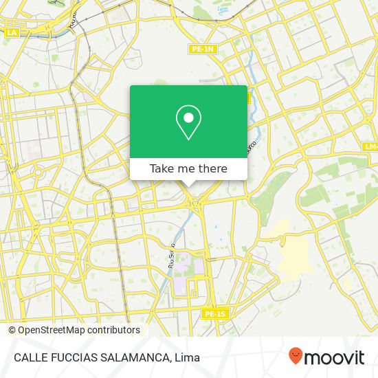 CALLE FUCCIAS SALAMANCA map