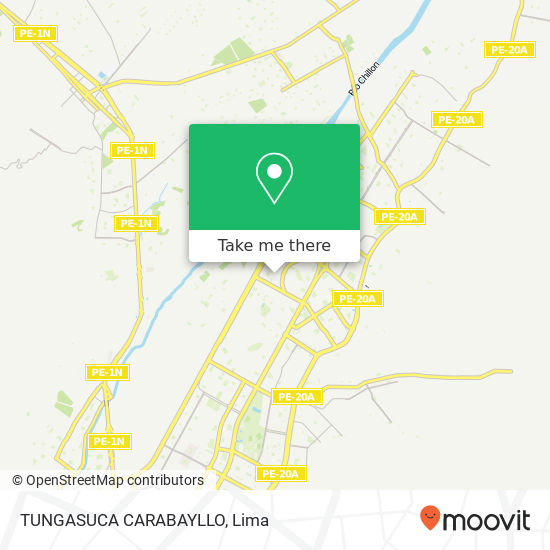 TUNGASUCA CARABAYLLO map