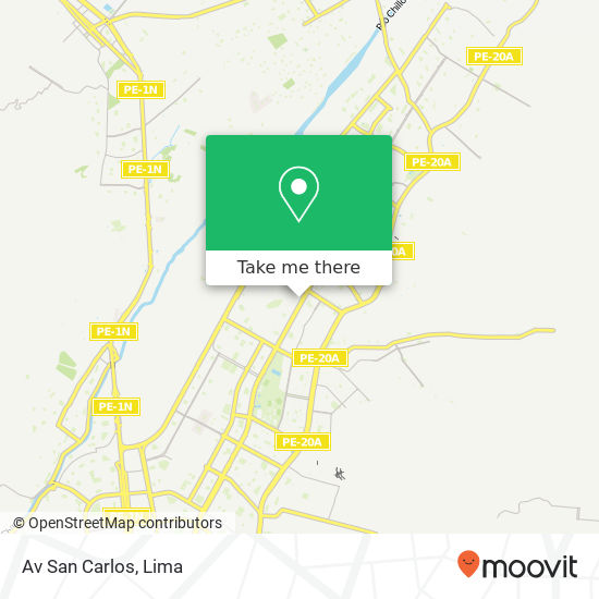 Av  San Carlos map
