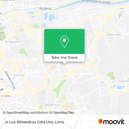 Jr  Los Almendros Cdra  Uno map