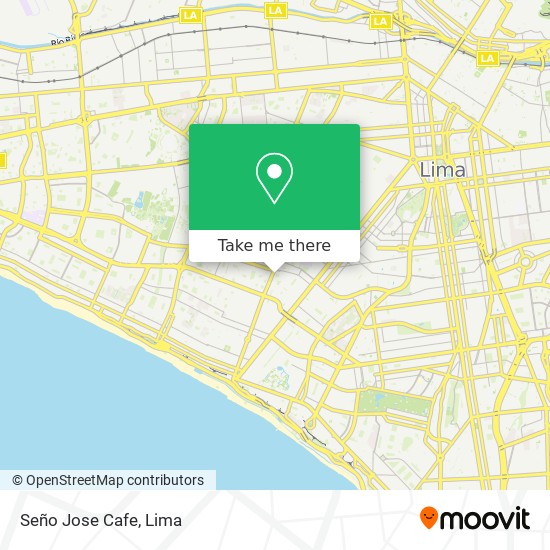 Seño Jose Cafe map