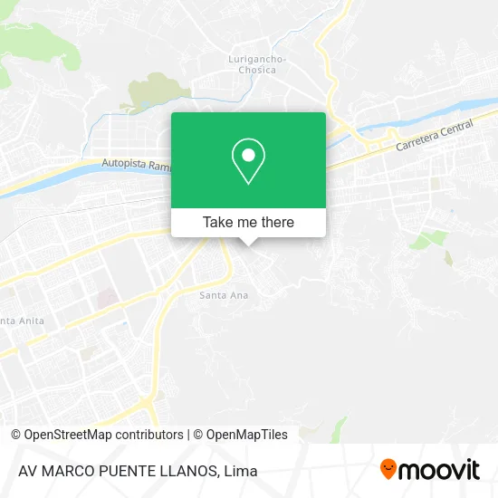 AV  MARCO PUENTE LLANOS map