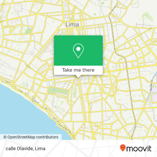 calle Olavide map