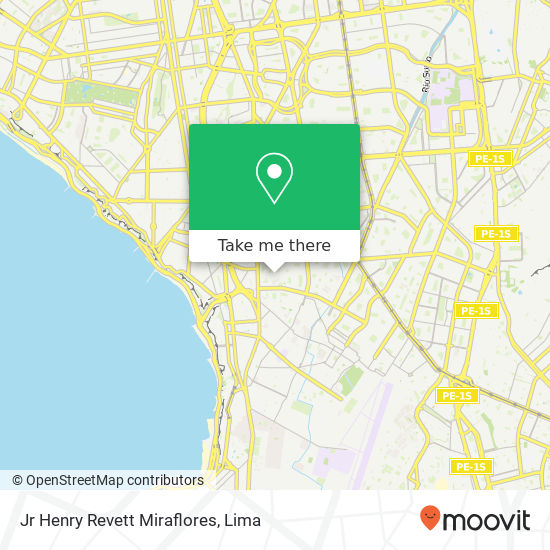 Jr  Henry Revett  Miraflores map