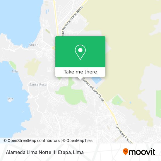Alameda Lima Norte III Etapa map