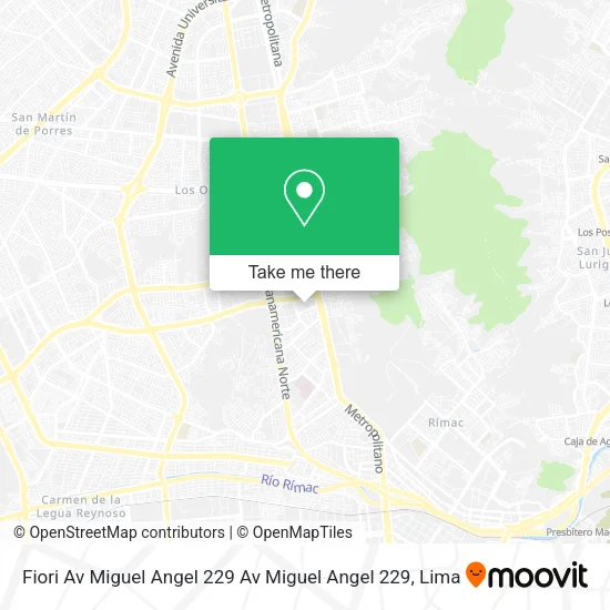 Mapa de Fiori   Av Miguel Angel 229 Av Miguel Angel 229