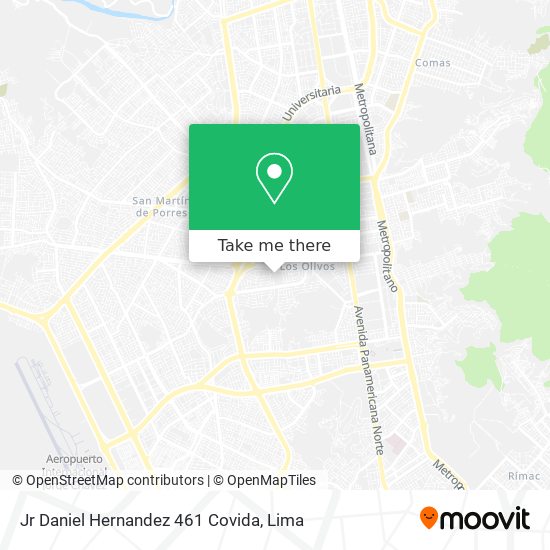 Jr  Daniel Hernandez 461   Covida map
