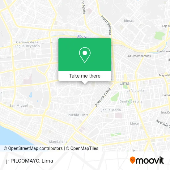 Mapa de jr PILCOMAYO