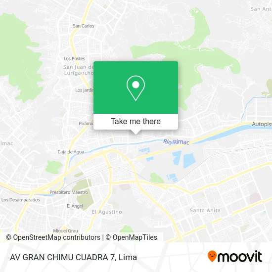 Mapa de AV GRAN CHIMU CUADRA 7