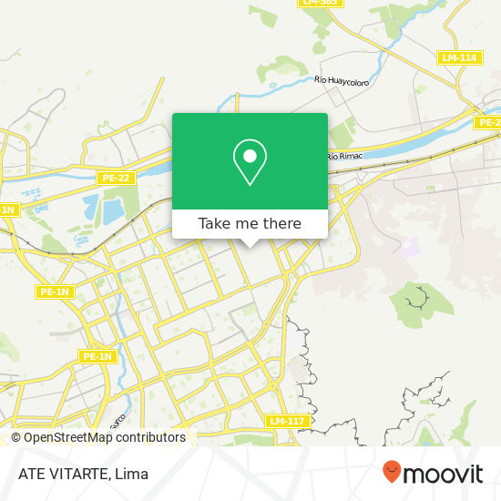 ATE VITARTE map