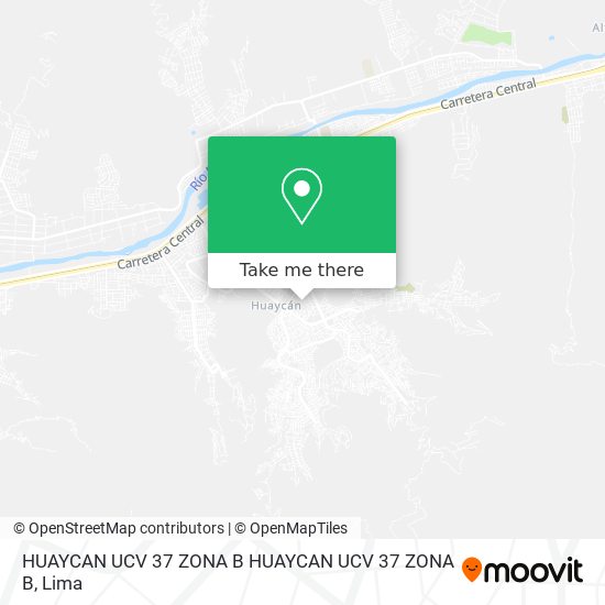 HUAYCAN UCV 37 ZONA B HUAYCAN UCV 37 ZONA B map