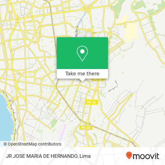 JR JOSE MARIA DE HERNANDO map