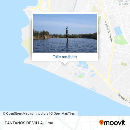 PANTANOS DE VILLA map