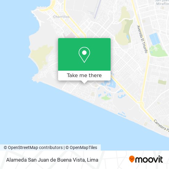 Alameda San Juan de Buena Vista map