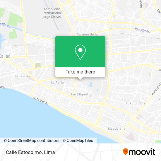 Calle Estocolmo map