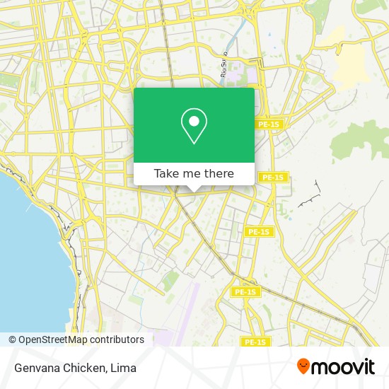 Genvana Chicken map