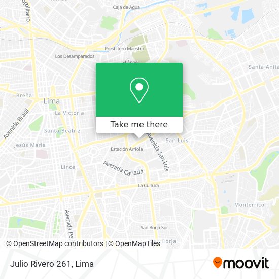 Mapa de Julio Rivero 261