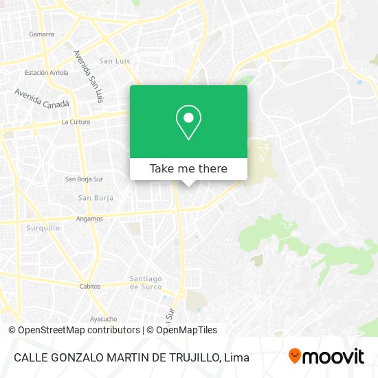 CALLE GONZALO MARTIN DE TRUJILLO map