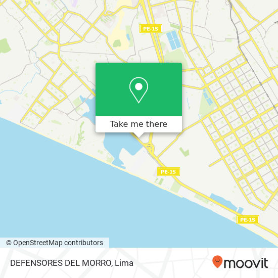 DEFENSORES DEL MORRO map