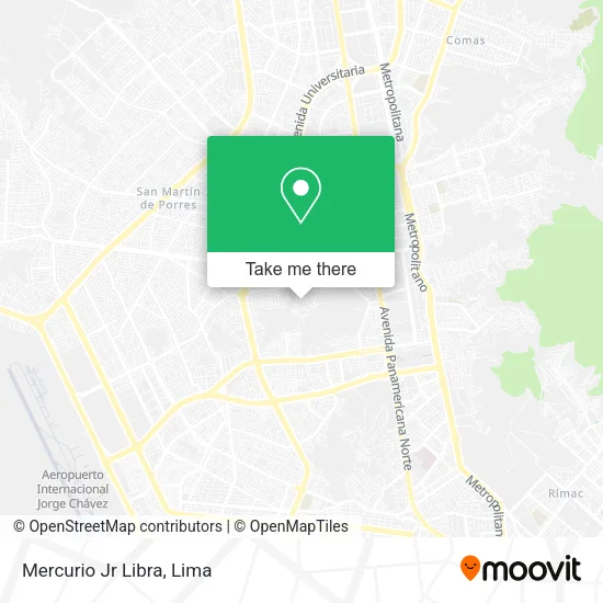 Mapa de Mercurio  Jr Libra