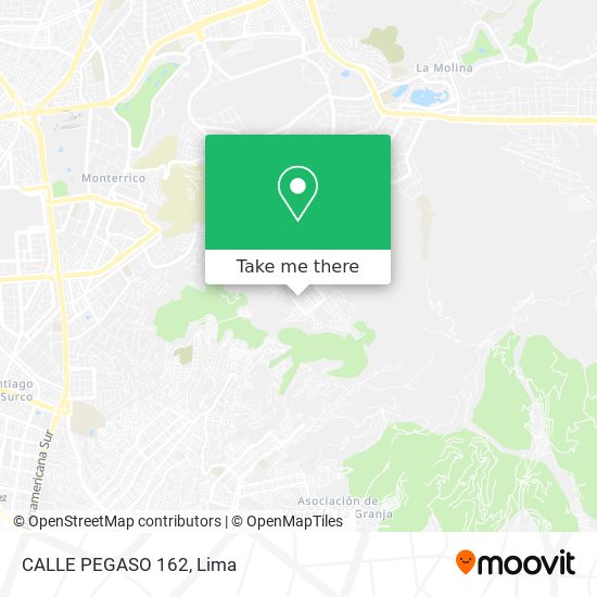 CALLE PEGASO 162 map