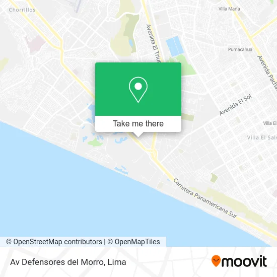 Av  Defensores del Morro map