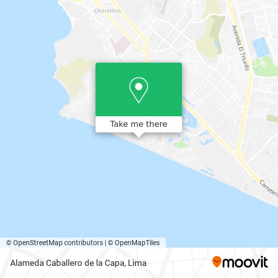 Alameda Caballero de la Capa map
