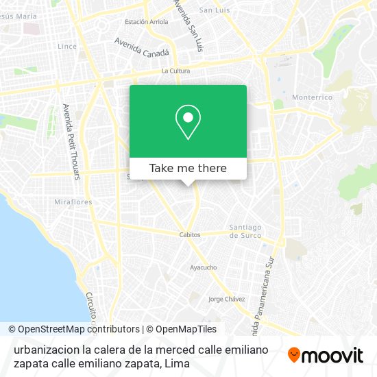 urbanizacion la calera de la merced  calle emiliano zapata calle emiliano zapata map