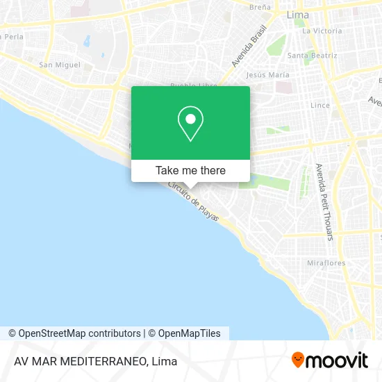 AV  MAR MEDITERRANEO map