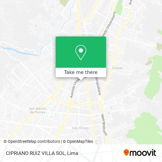 CIPRIANO RUIZ VILLA SOL map