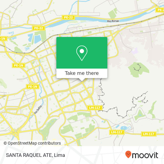 SANTA RAQUEL   ATE map