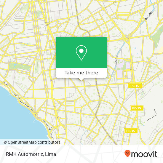 RMK Automotriz map