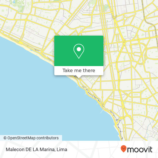Malecon DE LA Marina map