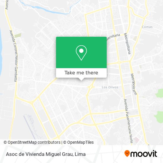 Asoc  de Vivienda Miguel Grau map