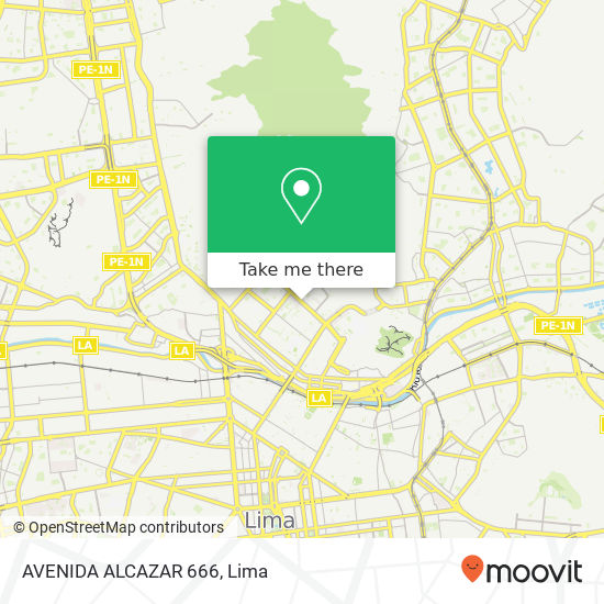 AVENIDA ALCAZAR  666 map