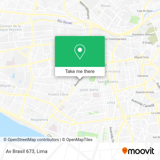 Av  Brasil 673 map