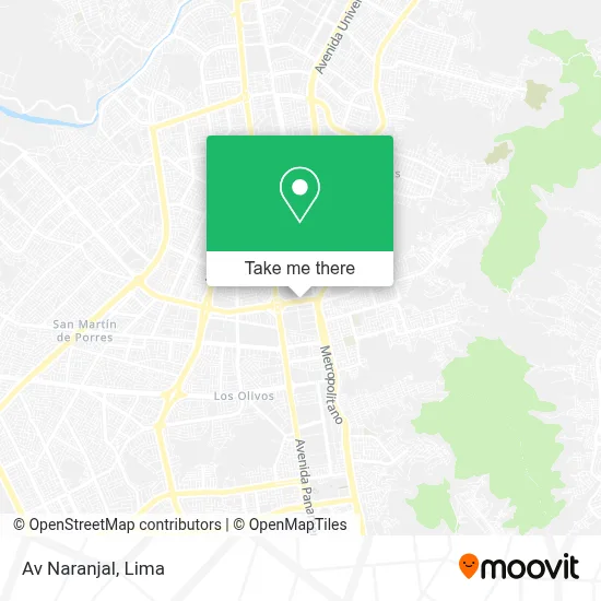 Av  Naranjal map