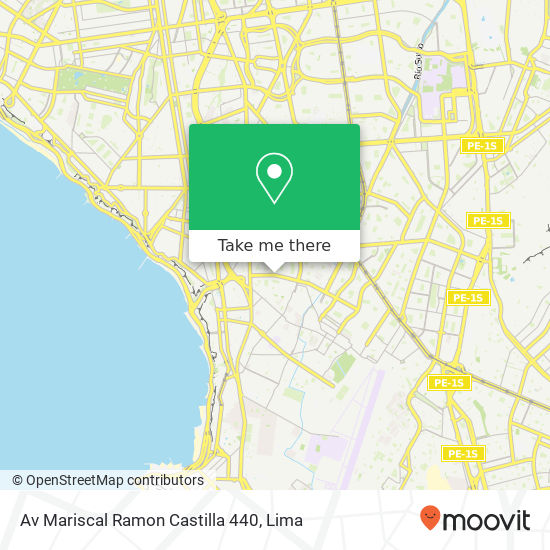 Av  Mariscal Ramon Castilla 440 map