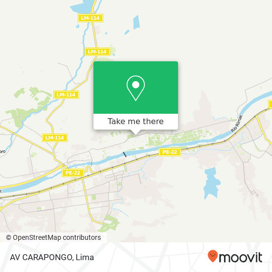 AV CARAPONGO map