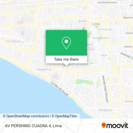 AV  PERSHING CUADRA 4 map