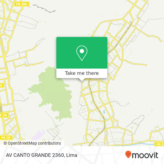 AV  CANTO GRANDE 2360 map