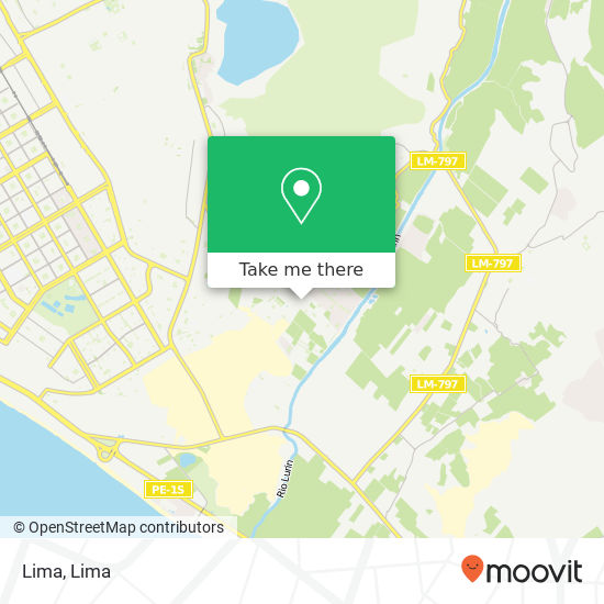 Lima map