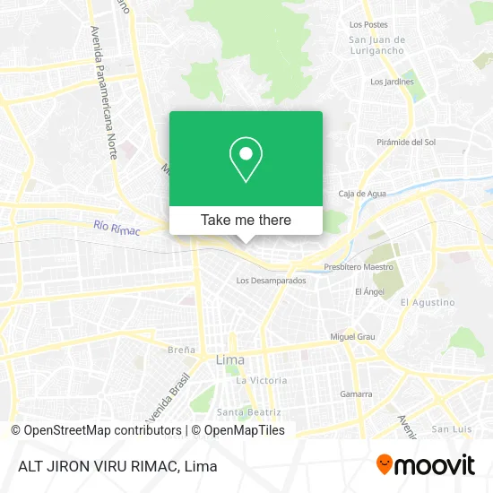 ALT   JIRON  VIRU   RIMAC map