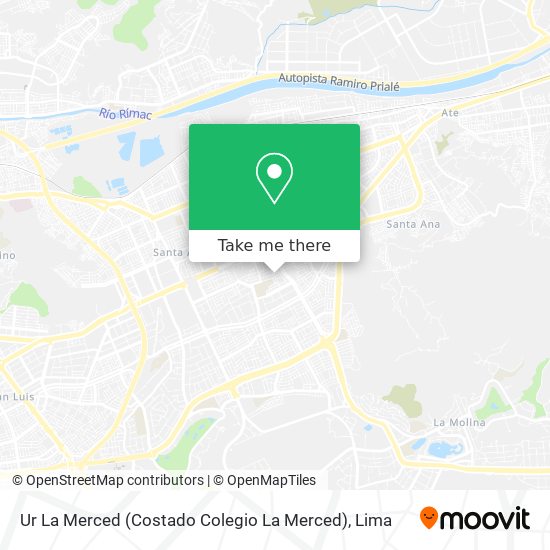 Ur  La Merced (Costado Colegio La Merced) map