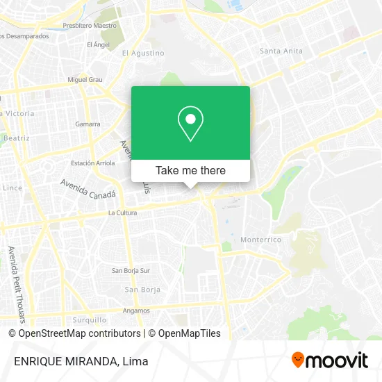 Mapa de ENRIQUE MIRANDA