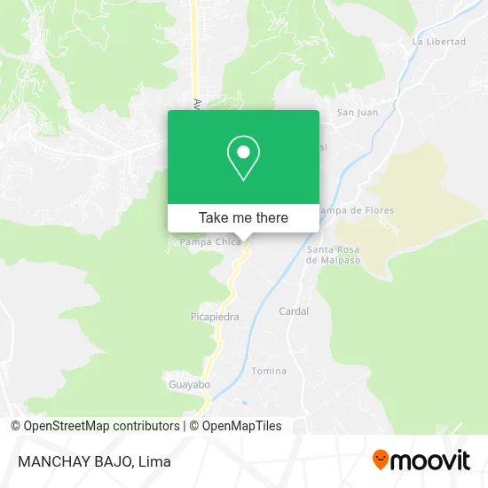 MANCHAY BAJO map